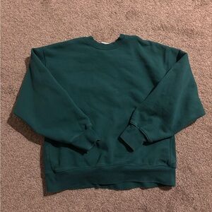TNA Biome Green Crewneck Sweater